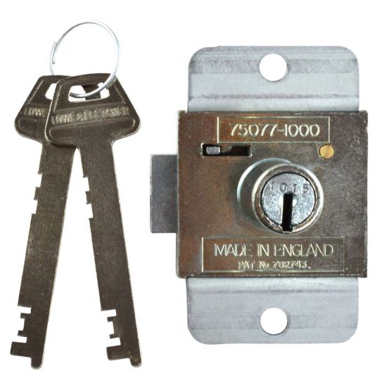 L&F 7 Lever Deadbolt Locker Lock 28mm ZL KA (1501) - Click Image to Close