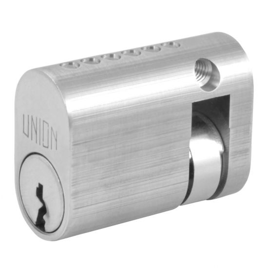 UNION 2x1 Oval Half Cylinder 40mm (30/10) KA `WVL482` SC - Click Image to Close