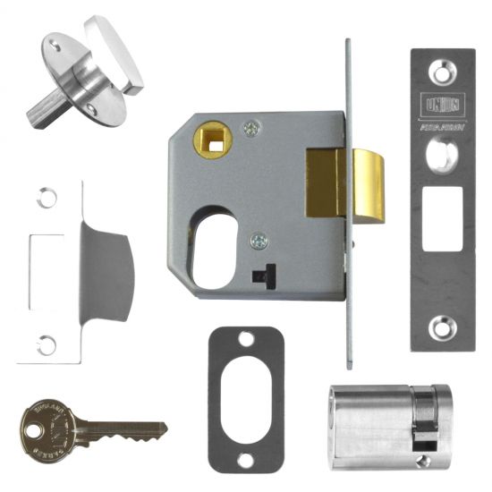 UNION 2332 Oval Nightlatch 64mm SC Boxed - Click Image to Close