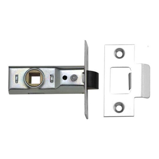 UNION 2648 Tubular Latch 64.5mm BZ Bagged - Click Image to Close