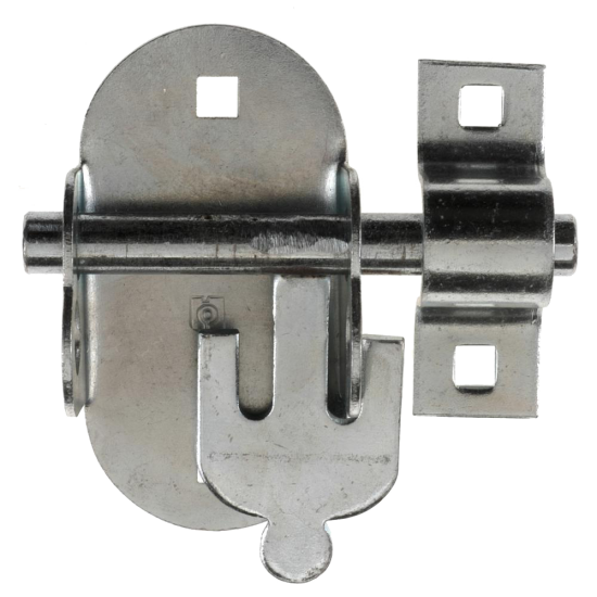 CROMPTON 004A Galvanised Oval Padbolt 114mm GALV - Click Image to Close