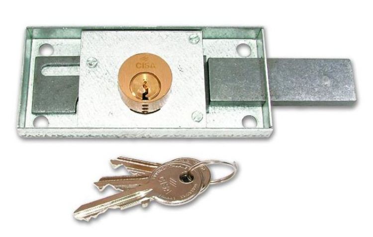CISA 41110 Shutter Lock 120mm x 55mm KD RH - Click Image to Close