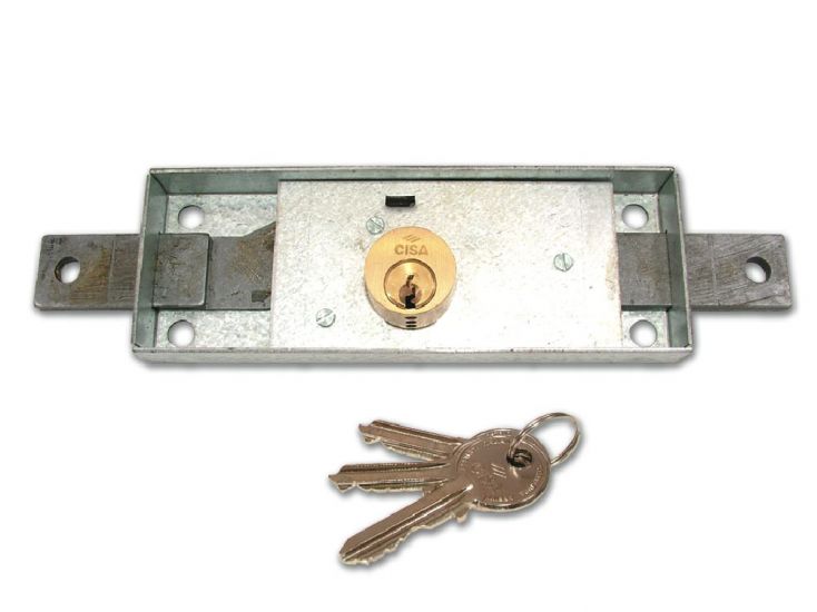 CISA 41320 Central Shutter Lock 155mm x 55mm KD - Click Image to Close