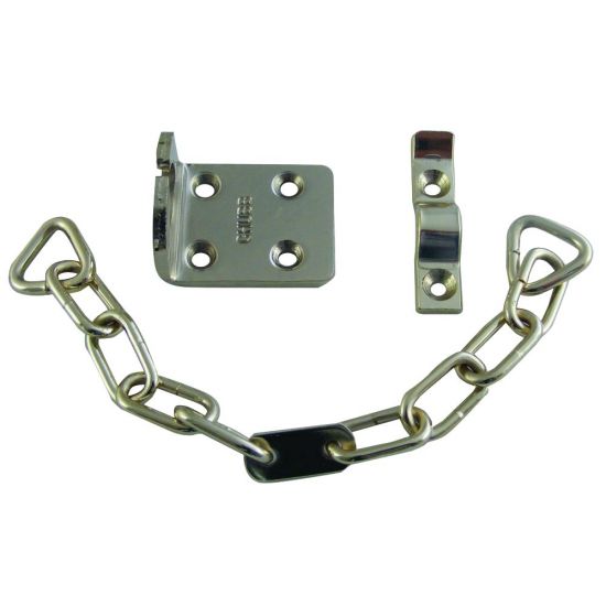 YALE WS6 Door Chain Brass Visi - Click Image to Close