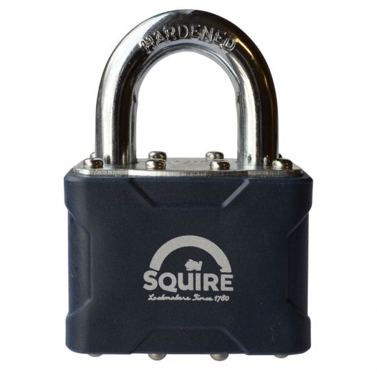 SQUIRE Stronglock 30 Series Laminated Open Shackle Padlock 38mm KD Visi - Click Image to Close