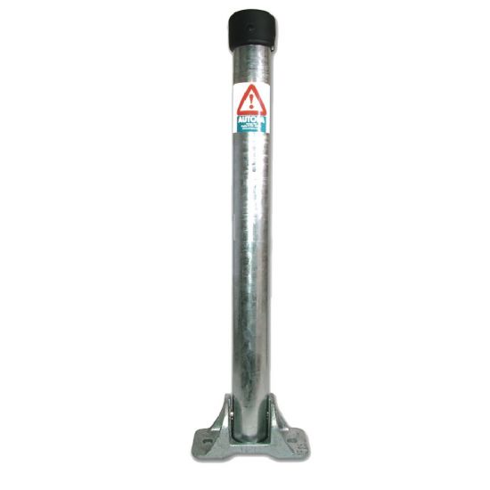Autopa Folding Parking Post - Lockable GALV KD - Click Image to Close