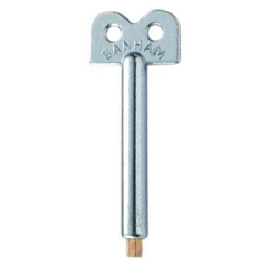 Banham Lock Key 75mm Window Key To Suit W106, W107 & W121 - Click Image to Close