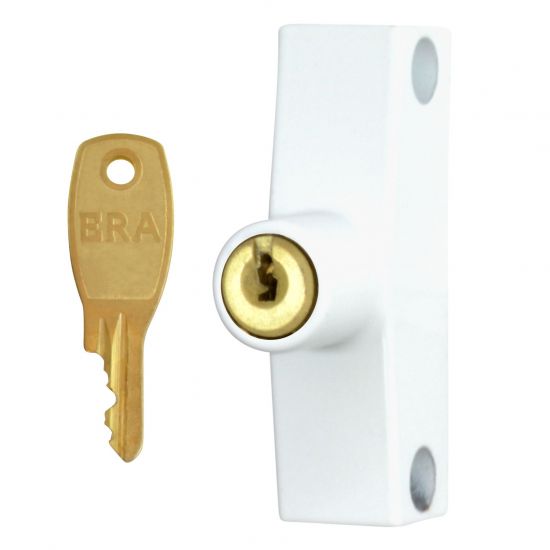 ERA 801 & 802 Automatic Window Snap Lock WH Cut Key 1 Lock + 1 Key Visi & KA To D218 - Click Image to Close