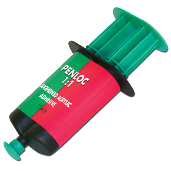 ASEC Penloc 2 Part Toughened Acrylic Adhesive 12ml - Click Image to Close
