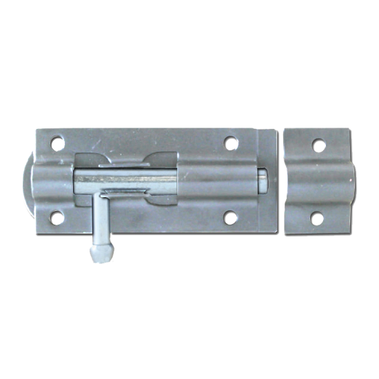 ASEC Zinc Plated Straight Tower Bolt Zinc Plated - 75mm - Click Image to Close