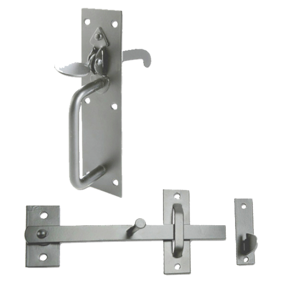 ASEC Suffolk Latch Zinc Plated - Click Image to Close