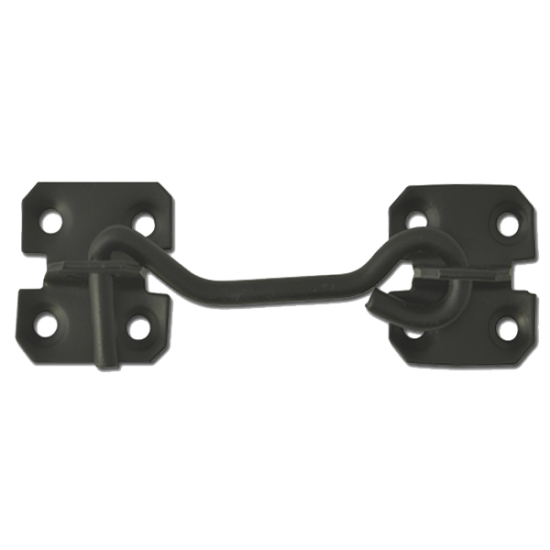 ASEC Wire Cabin Hook Black - 100mm - Click Image to Close