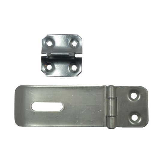 ASEC Safety Hasp & Staple Galvanised - 75mm - Click Image to Close