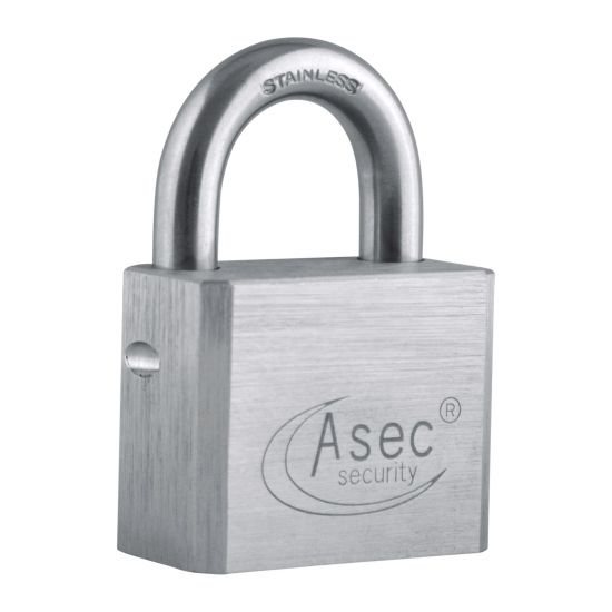 ASEC Open Shackle Padlock Without Cylinder Open Shackle - Click Image to Close