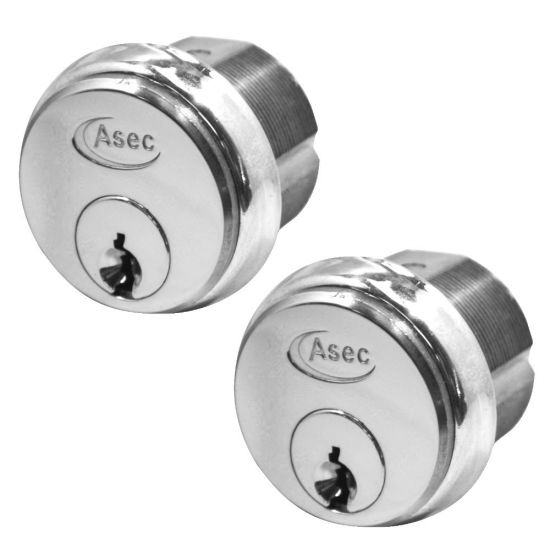 ASEC 5-Pin Screw-In Cylinder SC KA Pair (Visi) - Click Image to Close