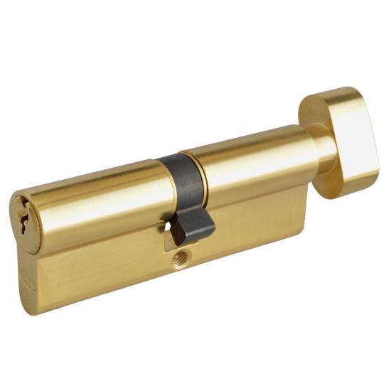 ASEC 6-Pin Euro Key & Turn Cylinder 80mm 40/T40 (35/10/T35) KD PB Visi - Click Image to Close
