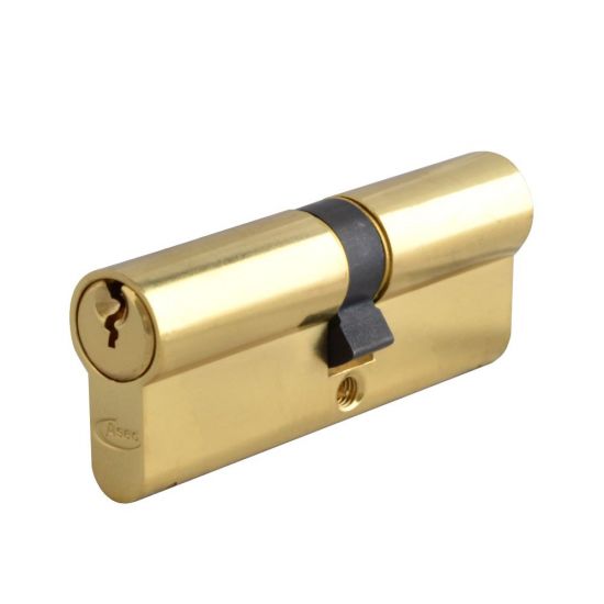 ASEC 5-Pin Euro Double Cylinder 60mm 30/30 (25/10/25) KD PB Visi - Click Image to Close