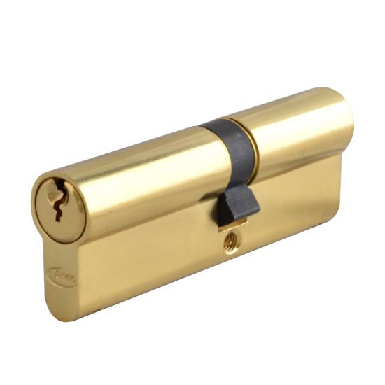 ASEC 5-Pin Euro Double Cylinder 90mm 35/55 (30/10/50) KD PB Visi - Click Image to Close