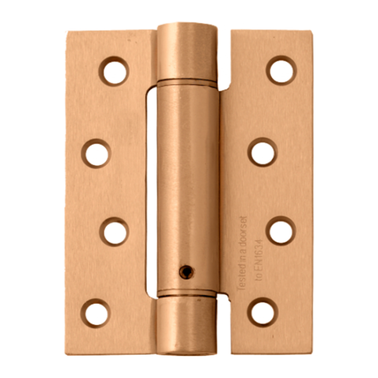 ASEC Spring Hinge Polished Brass (1.5 Pair) - Click Image to Close