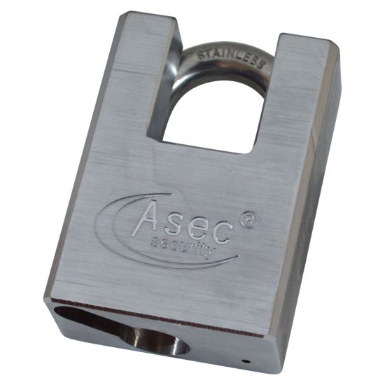 ASEC Closed Shackle Padlock Without Cylinder Closed Shackle - Click Image to Close