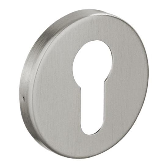 ASEC URBAN Concealed Fixing Euro Escutcheon to suit Portland & Seattle Stainless Steel (Visi) - Click Image to Close