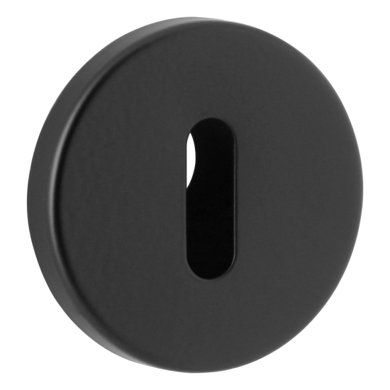 ASEC URBAN Concealed Fixing Standard Key Escutcheon Black (Visi) - Click Image to Close