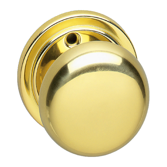 ASEC URBAN 52mm Mortice Knob Polished Brass (Visi) - Click Image to Close