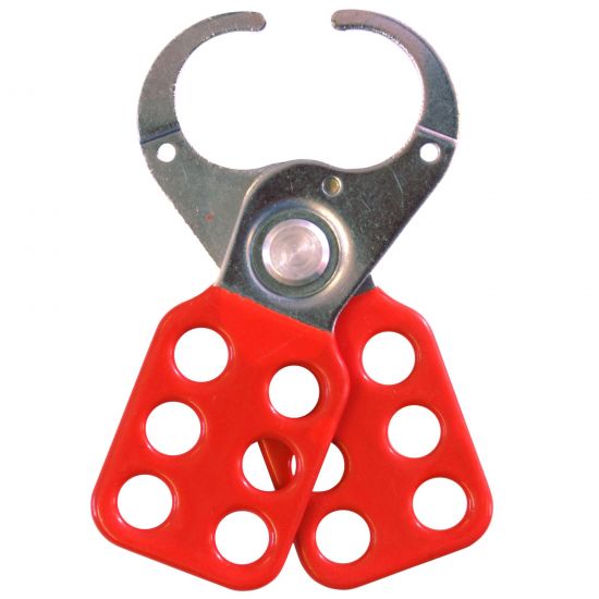 ASEC Vinyl Coated Lockout Tagout Hasp 38mm - Click Image to Close