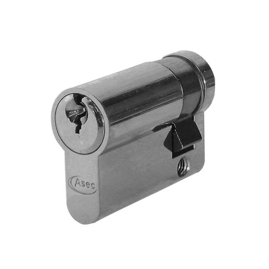 ASEC 5-Pin Euro Half Cylinder 40mm (30/10) KD NP - Click Image to Close