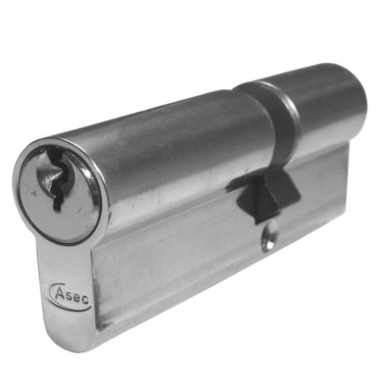 ASEC 5-Pin Euro Double Cylinder 90mm 35/55 (30/10/50) KD NP - Click Image to Close