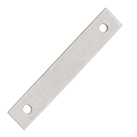 ASEC Budget Lock Flat Latch Plate Stainless Steel - Click Image to Close