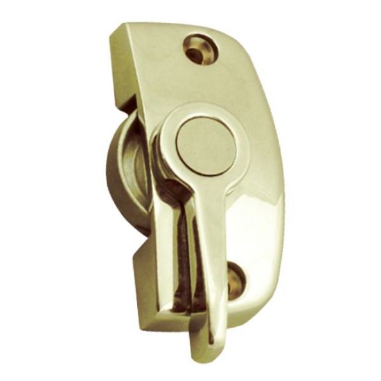 ASEC Window Pivot Lock Gold Non-Locking Without Keep - Click Image to Close
