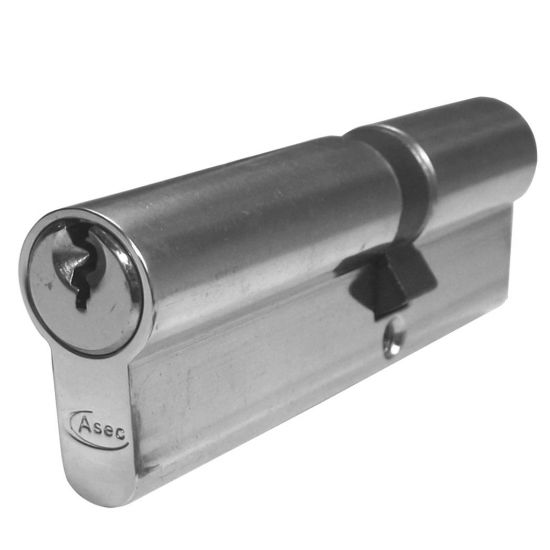 ASEC 5-Pin Euro Double Cylinder 100mm 40/60 (35/10/55) KD NP - Click Image to Close