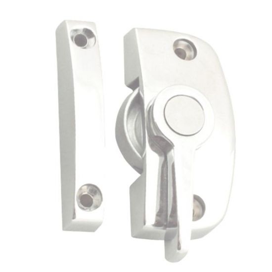 ASEC Window Pivot Lock White Non-Locking With 11.5mm Keep - Click Image to Close