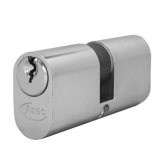 ASEC 5-Pin Oval Double Cylinder 70mm 35/35 (30/10/30) KD NP - Click Image to Close