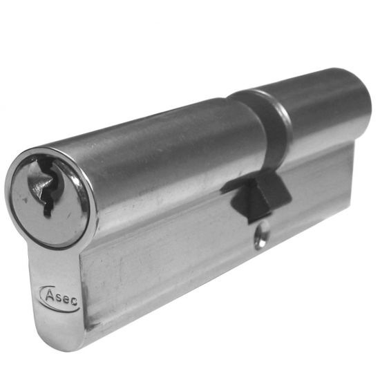 ASEC 5-Pin Euro Double Cylinder 105mm 45/60 (40/10/55) KD NP - Click Image to Close