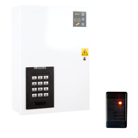 ASEC Access Kit With Integrated Keypad & Proximity Reader 13.8V DC regulated output (1 Amp) - Click Image to Close