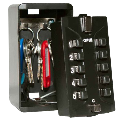 ASEC Large Outdoor Combination Key Safe 116mm X 62mm X 60mm - Click Image to Close