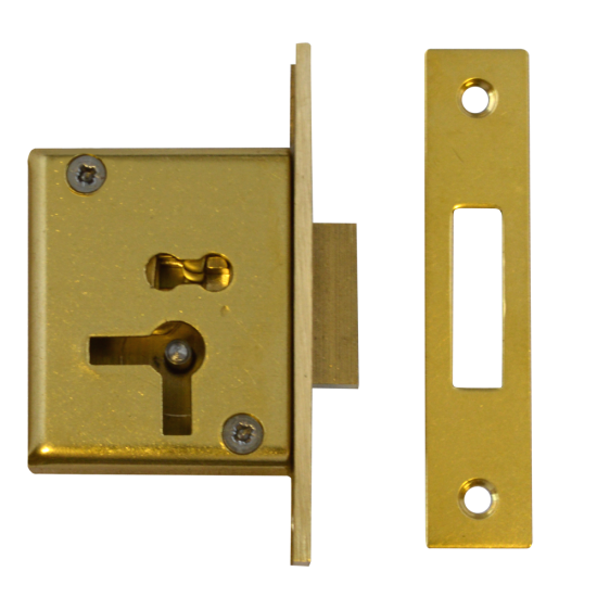 ASEC 50mm 2 Lever Cupboard Lock Right Hand - Click Image to Close