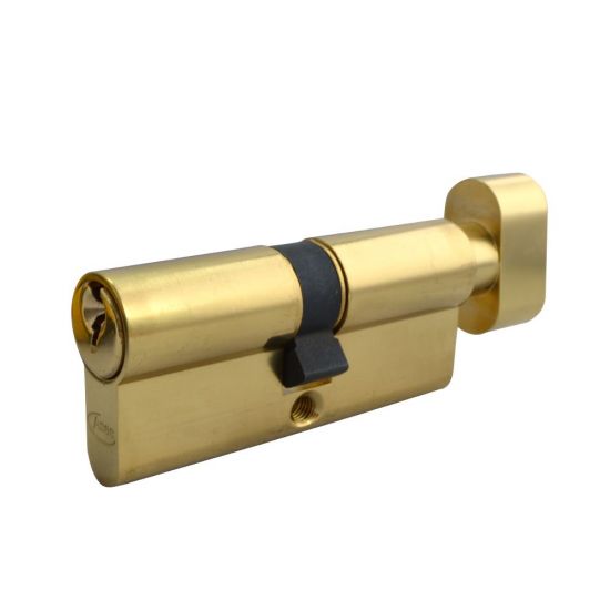 ASEC 5-Pin Euro Key & Turn Cylinder 70mm 35/T35 (30/10/T30) KD PB - Click Image to Close