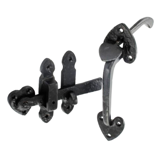 ASEC Antique Style Thumb Latch 200mm - Click Image to Close