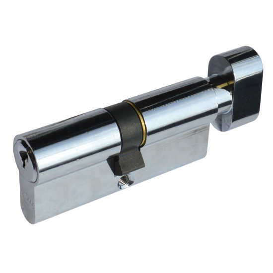 ASEC 6-Pin Euro Key & Turn Cylinder - 1 Bitted 70mm 35/T35 (30/10/T30) 1 Bit PC - Click Image to Close