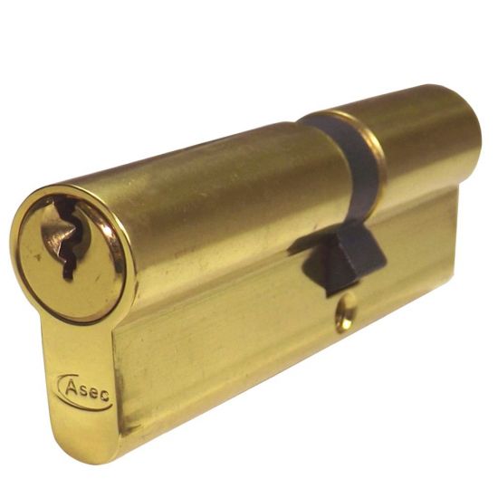 ASEC 5-Pin Euro Double Cylinder 95mm 40/55 (35/10/50) KD PB - Click Image to Close