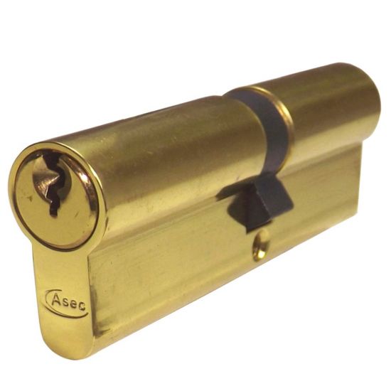 ASEC 5-Pin Euro Double Cylinder 95mm 45/50 (40/10/45) KD PB - Click Image to Close