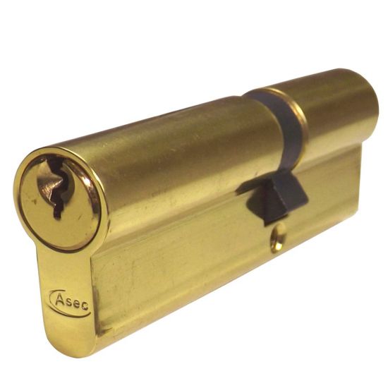 ASEC 5-Pin Euro Double Cylinder 100mm 40/60 (35/10/55) KD PB - Click Image to Close