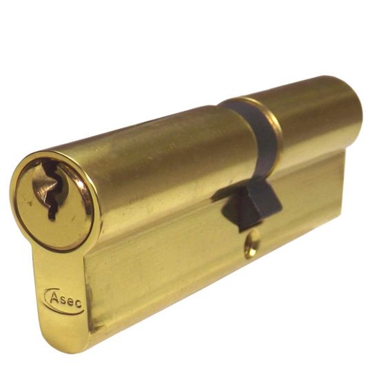 ASEC 5-Pin Euro Double Cylinder 100mm 45/55 (40/10/50) KD PB - Click Image to Close