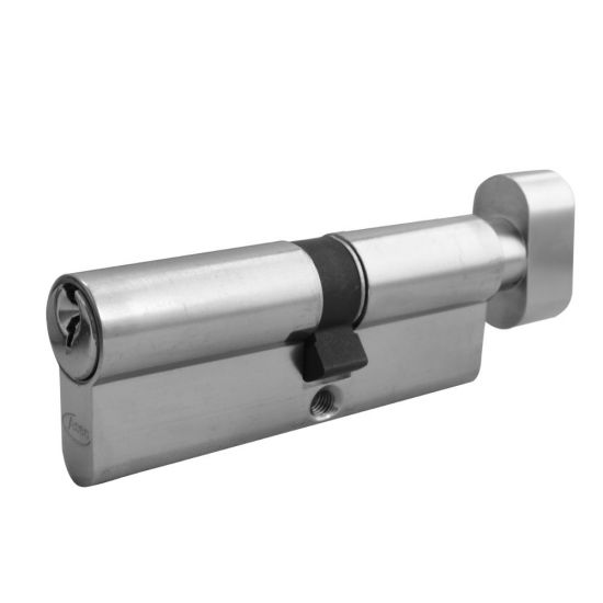 ASEC 5-Pin Euro Key & Turn Cylinder 100mm 60/T40 (55/10/T35) KD NP - Click Image to Close