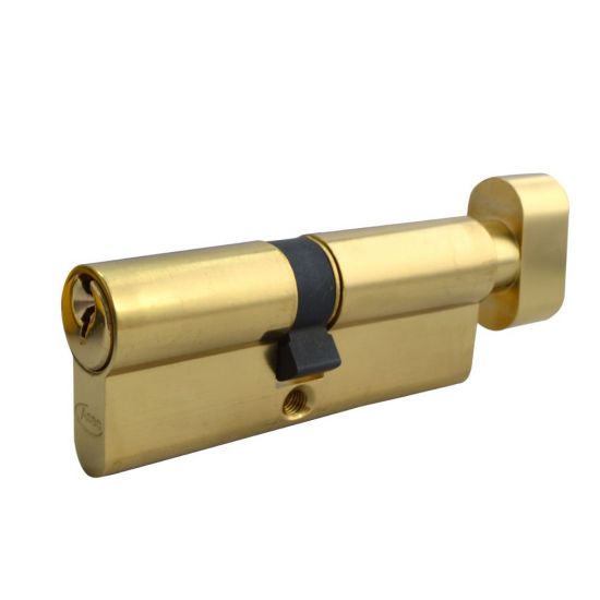 ASEC 5-Pin Euro Key & Turn Cylinder 90mm 40/T50 (35/10/T45) KD PB - Click Image to Close