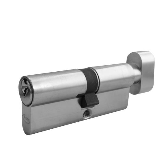 ASEC 5-Pin Euro Key & Turn Cylinder 80mm 45/T35 (40/10/T30) KD NP - Click Image to Close