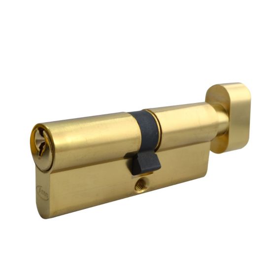 ASEC 5-Pin Euro Key & Turn Cylinder 80mm 45/T35 (40/10/T30) KD PB - Click Image to Close